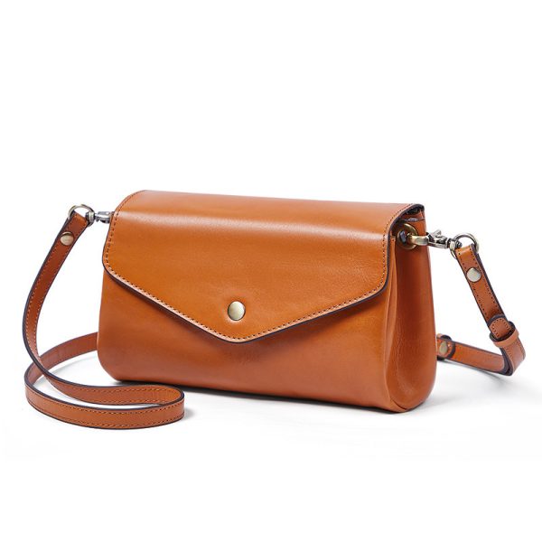High-grade First Layer Cowhide With More Than Handmade Bag Compartments - Image 8