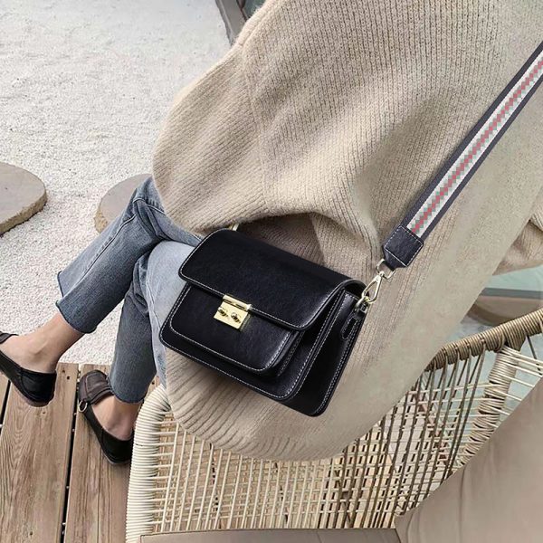 Genuine Leather Fashion One-shoulder Messenger Handbag - Image 4