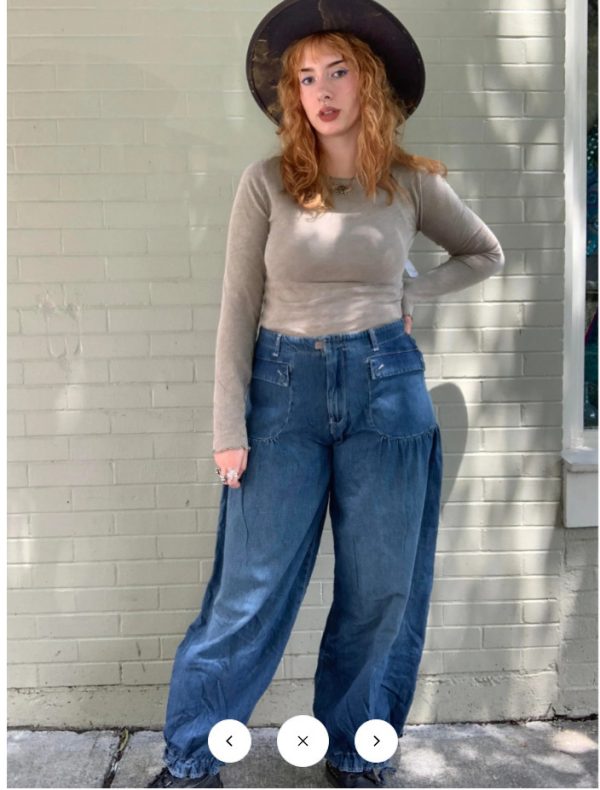 Women's Lotus Wide Leg Jeans - Image 5