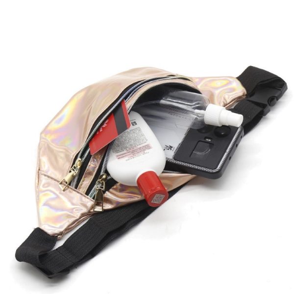 Outdoor Men's And Women's Waist Pack Sports Fitness 7 Color Laser - Image 3