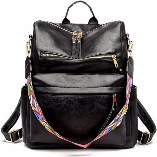 PU Leather Backpack - No Delivery On Weekends - Prohibited Sales Platforms - Temu, Walmart - Image 2