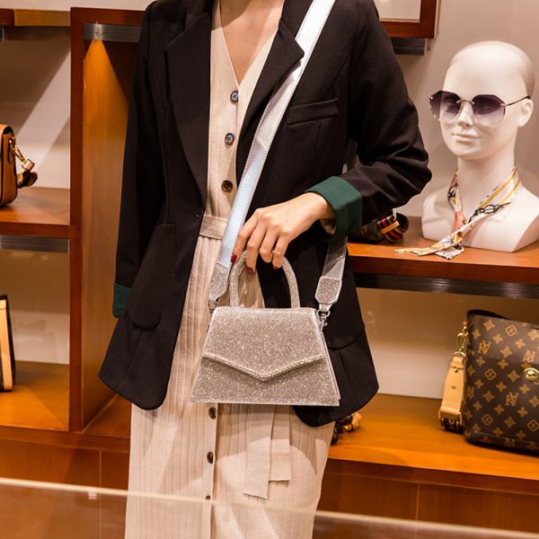 Niche High-end Underarm Small Square Bag Niche - Image 5