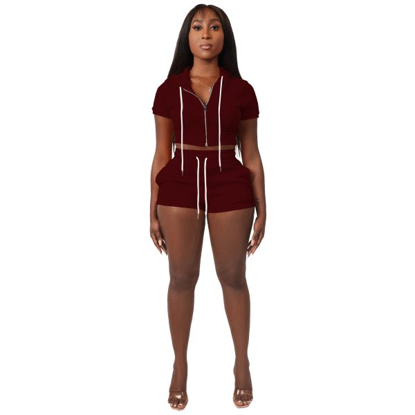 Top Hoodie Two-piece Set Suit - Image 6