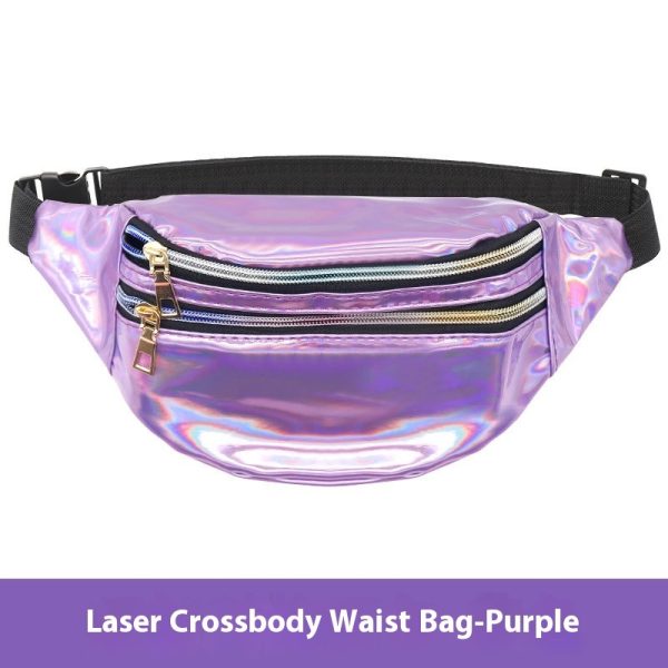 Outdoor Men's And Women's Waist Pack Sports Fitness 7 Color Laser - Image 9