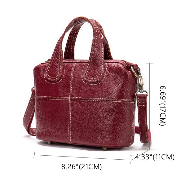 New Women's Bag Women's Leather Handbag Shoulder Messenger Bag - Image 6