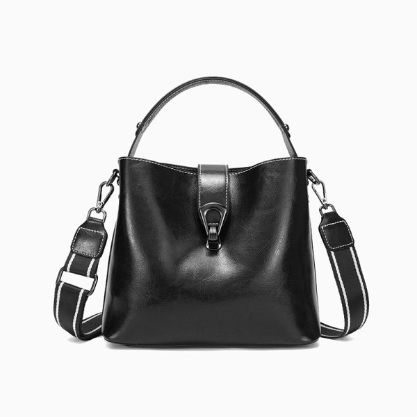 Women's Autumn And Winter Bucket Bag Shoulder Messenger Bag - Image 9