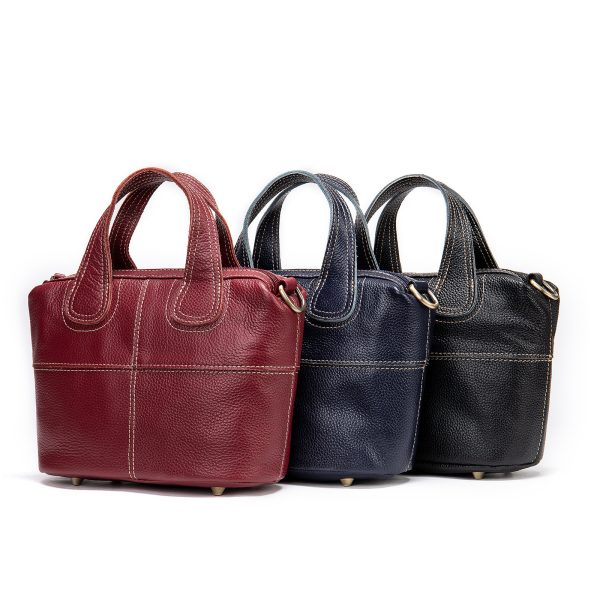 New Women's Bag Women's Leather Handbag Shoulder Messenger Bag - Image 9