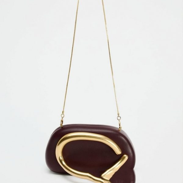 European And American Classic Round Box Clutch Dinner Bag Mini Bag - Image 2