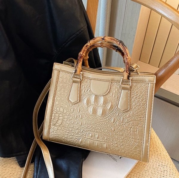 New Fashion High-end Textile Women's Commuter Handbag - Image 2