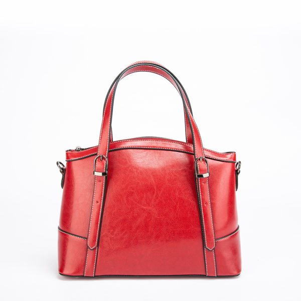 New Genuine Leather Women's Casual Fashion Crossbody Bag Retro - Image 4