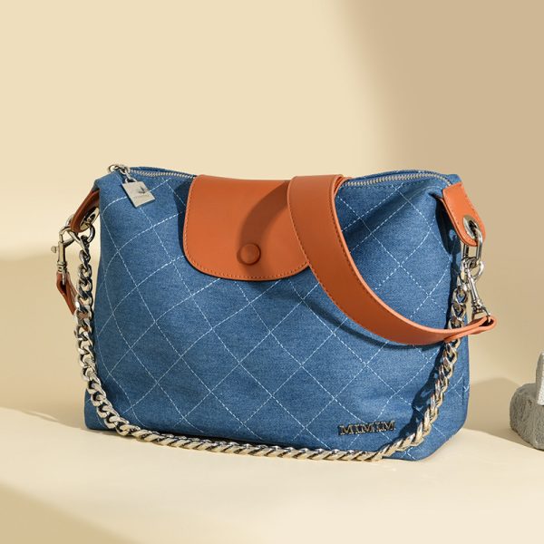 Large Capacity Commuter Vintage Oxford Cloth Women's Bag - Image 6