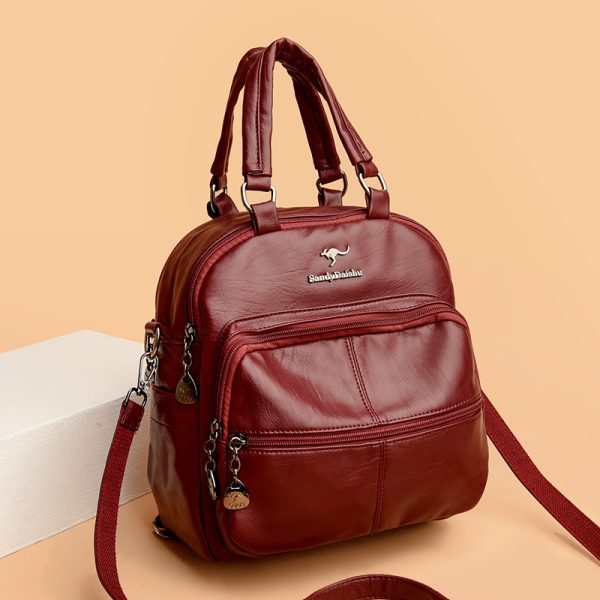 Women's One Shoulder Multi-functional Retro Women's Handbag - Image 2