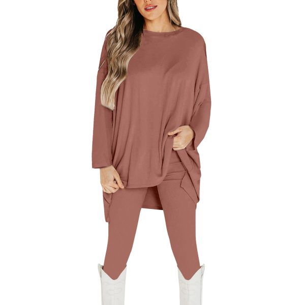 Fresh Sweet Women's Knitted Fashion Casual Polyester Suit - Image 7