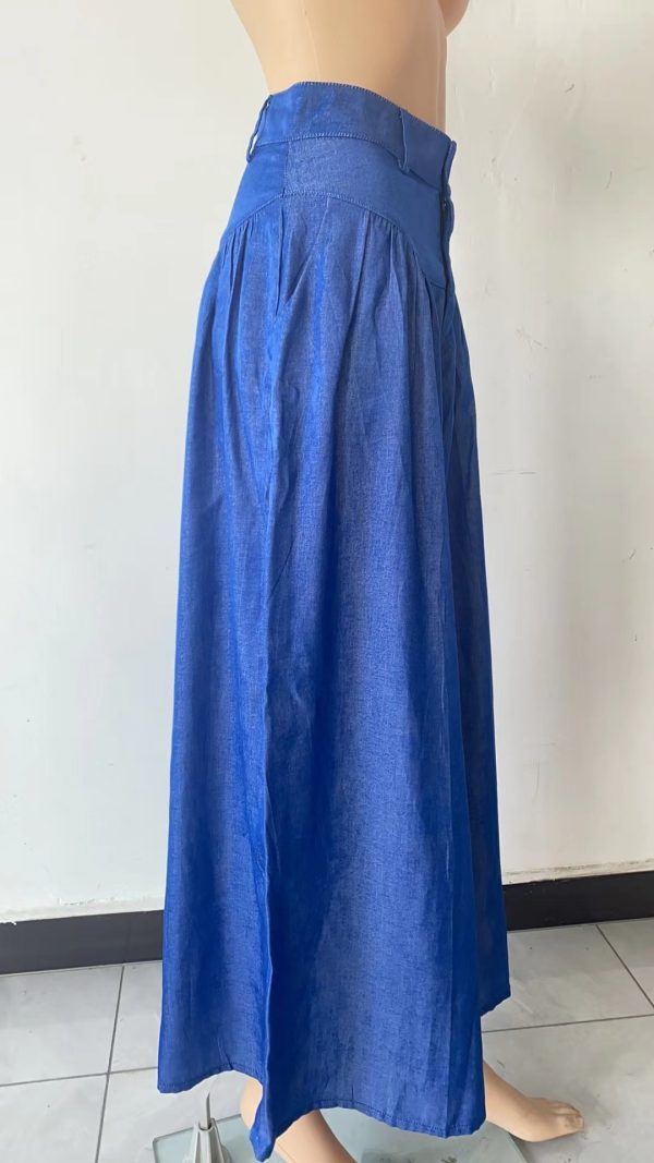 Women's Fashion Wide-leg Denim Bell-bottoms - Image 5