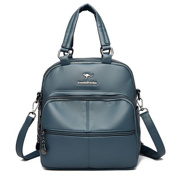 Women's One Shoulder Multi-functional Retro Women's Handbag - Image 8