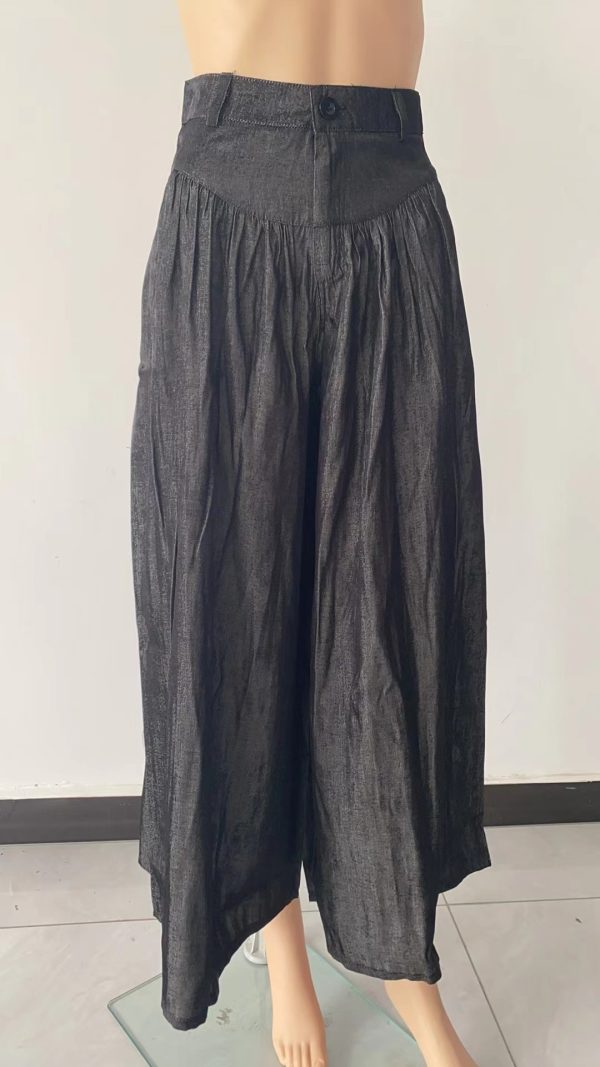 Women's Fashion Wide-leg Denim Bell-bottoms - Image 4