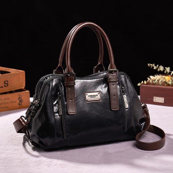Retro Fashion And Personalized Boston Women's Bag - Image 3