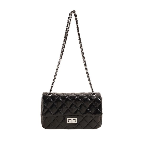 New Leopard Print Shoulder Crossbody Small Square Bag - Image 5