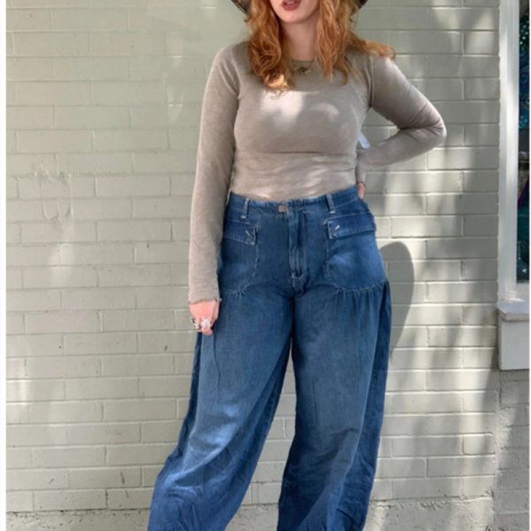 Women's Lotus Wide Leg Jeans - Image 2