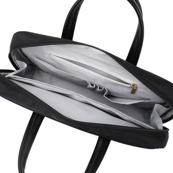 Business Women's Retro Briefcase Nylon Laptop Bag - Image 10
