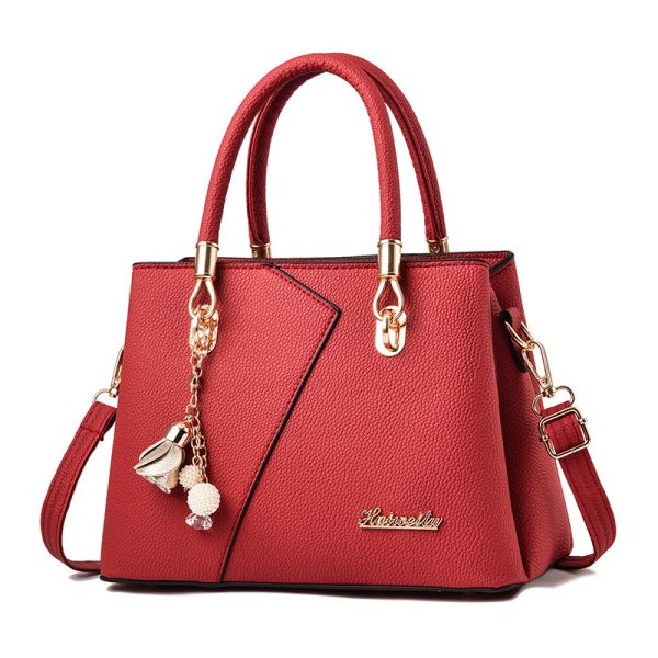 Autumn And Winter New Fashion Litchi Pattern Shoulder Messenger Bag - Image 6