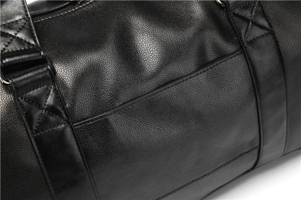Leather Fitness Independent Shoe Position Horizontal Handbag - Image 8