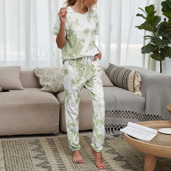 Tie-dyed Sweater Two-piece Set For Women - Image 6