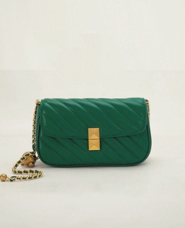 Women's Chain Lingge Shoulder Bag - Image 4