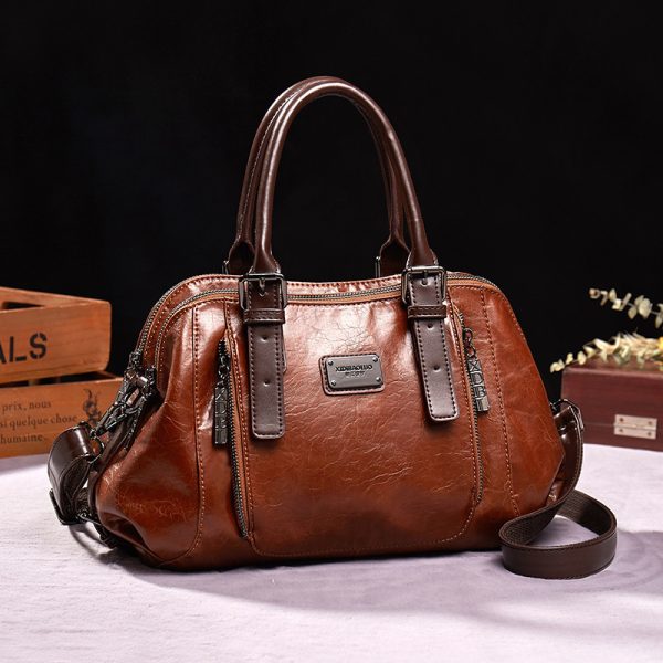 Retro Fashion And Personalized Boston Women's Bag - Image 4