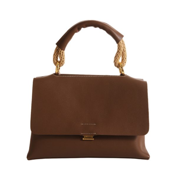 Women's Fashion Simple When Single Shoulder Crossbody Bag - Image 5