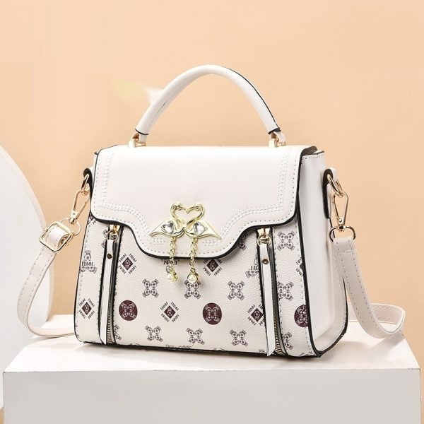 Fashion Printed Women's Portable Shoulder Small Square Bag For Women - Image 6