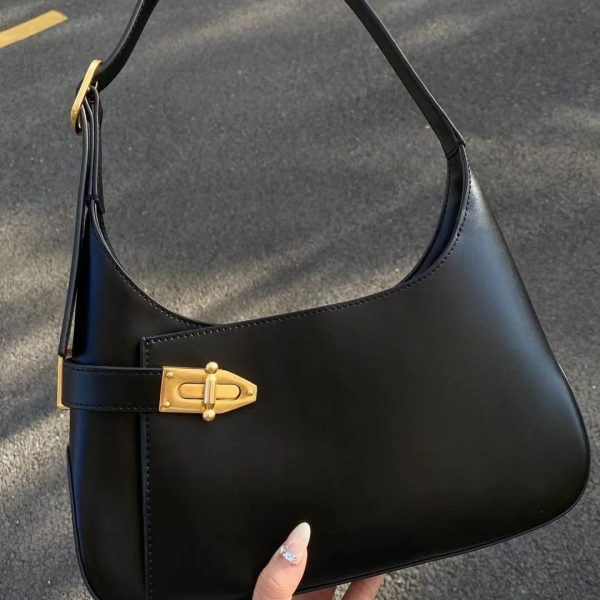 Women's Fashion Simple Vintage Shoulder Handbag Baguette - Image 3