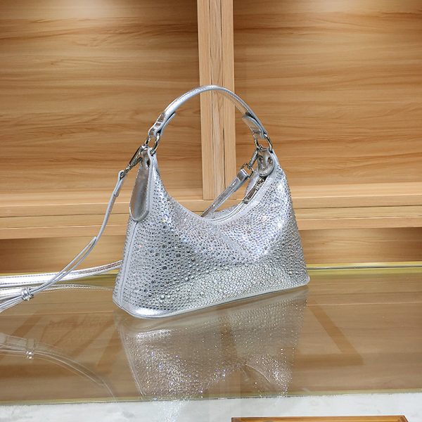 Delicate Rhinestone Women's Bag Dinner Bag Large Capacity Totes - Image 8