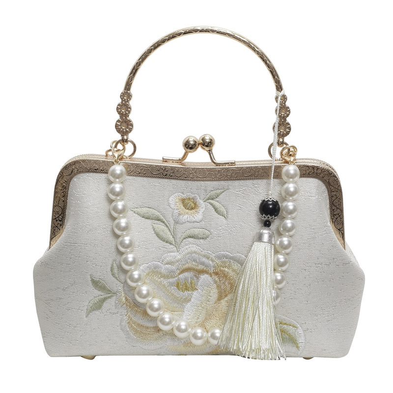 Premium Chinese Style Embroidery Han Chinese Clothing Bag Ancient Chinese Style Crossbody Bag - Image 7