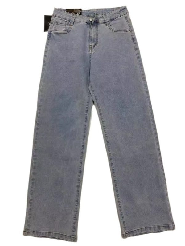 Slim Fit High Waist Slimming Casual Wide Leg Jeans - Image 7