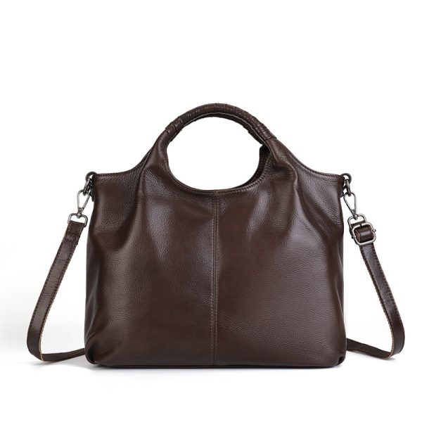 Vintage Tote High-grade Genuine Leather Women - Image 4
