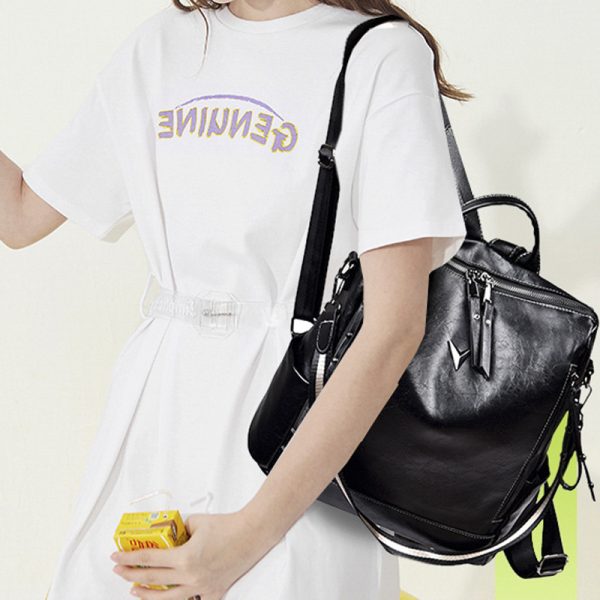 Large-capacity Fashion Soft Leather Western-style Popular High-end Bag - Image 3