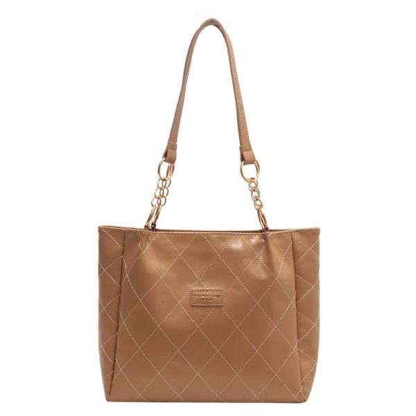 Women's Large Capacity Zipper Simple Fashion Shoulder Bag - Image 6