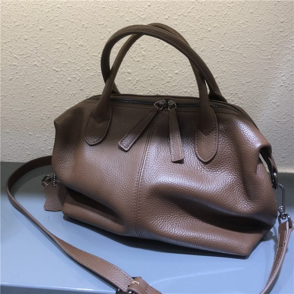 Top Layer Leather Women's Bag Crossbody - Image 2