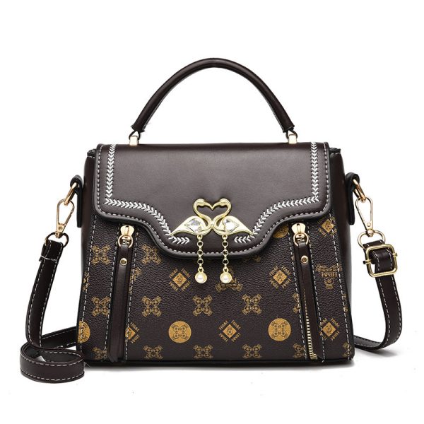 Fashion Printed Women's Portable Shoulder Small Square Bag For Women - Image 4