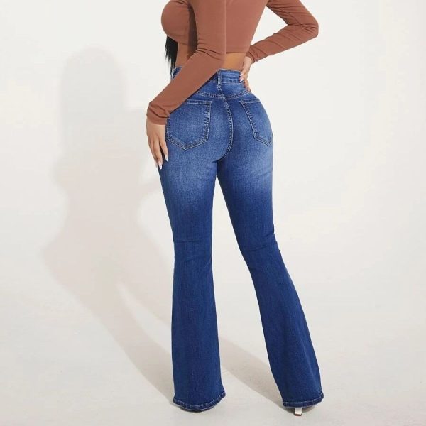 High Waist Stretch Clinch Skinny Skinny Jeans - Image 4