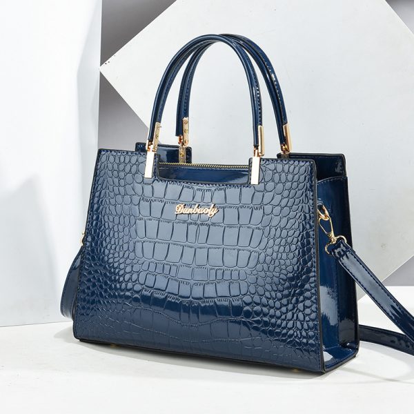Women's Fashion Patent Leather Shoulder Bag - Image 9