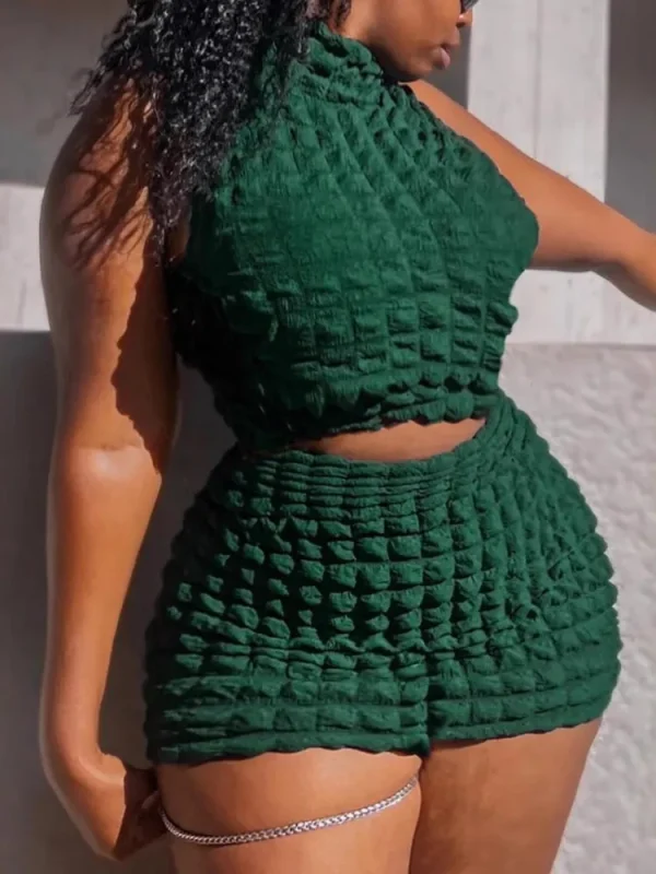 2 Piece Women Sets 2025 New Arrival Plus Size Summer Matching Sets Print Two Pieces Sets Top Shorts Suits Outfits Clothing - Image 2