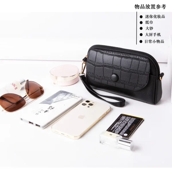 2025 Summer Girl‘s Mini Phone Messenger Bag Ins Women's Crossbody Small Bag High Sense Mom Shoulder Crossbody Handbag - Image 2