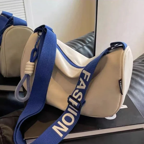 Women's single-shoulder bag Nylon women's single-shoulder bag Simple-style crossbody bag Versatile women's single-shoulder bag