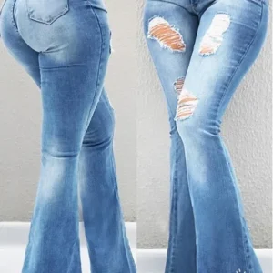 Y2K Clothing Women's Pans 2025 Autumn New Fashion Old Worn White High Waist Jeans Show Thin Tassel Edge Micro Ragged Denim Pants