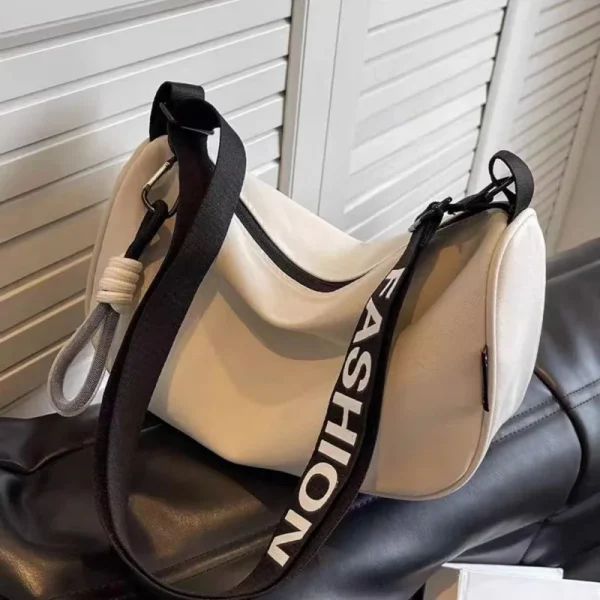 Women's single-shoulder bag Nylon women's single-shoulder bag Simple-style crossbody bag Versatile women's single-shoulder bag - Image 3