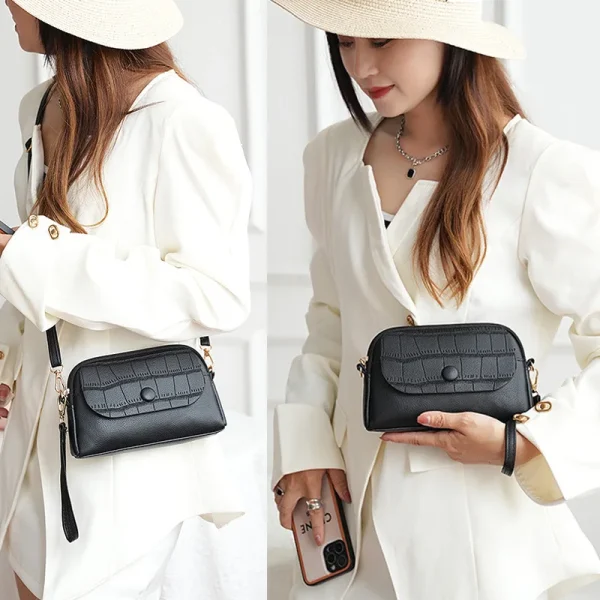 2025 Summer Girl‘s Mini Phone Messenger Bag Ins Women's Crossbody Small Bag High Sense Mom Shoulder Crossbody Handbag - Image 3
