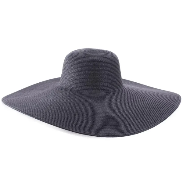 Lawliet 7.1''/18cm Foldable Oversized Huge Wide Brim Sun Beach Straw Hats Wedding Womens Floppy Party Dressy A330 - Image 5