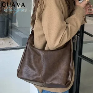 Cowhide Women Handbag Luxury Shoulder Bag Ladies Leather Tote Fashion Female Messenger High Quality Designer Purse Elegant
